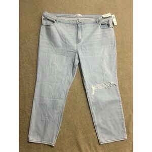 Abercrombie & Fitch Jeans Women's The 90's Straight Ultra High Rise Plus Size 37